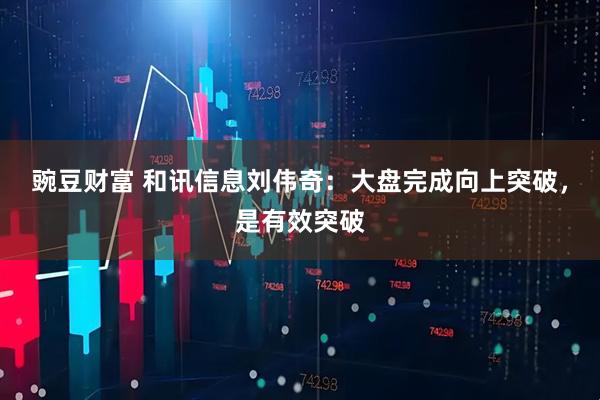 豌豆财富 和讯信息刘伟奇：大盘完成向上突破，是有效突破